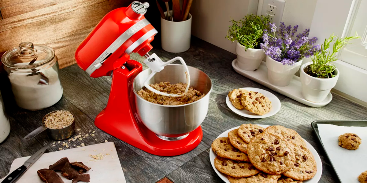 Deliciosas galletas con chips de chocolate: Un clásico reinventado con la Batidora KitchenAid Artisan