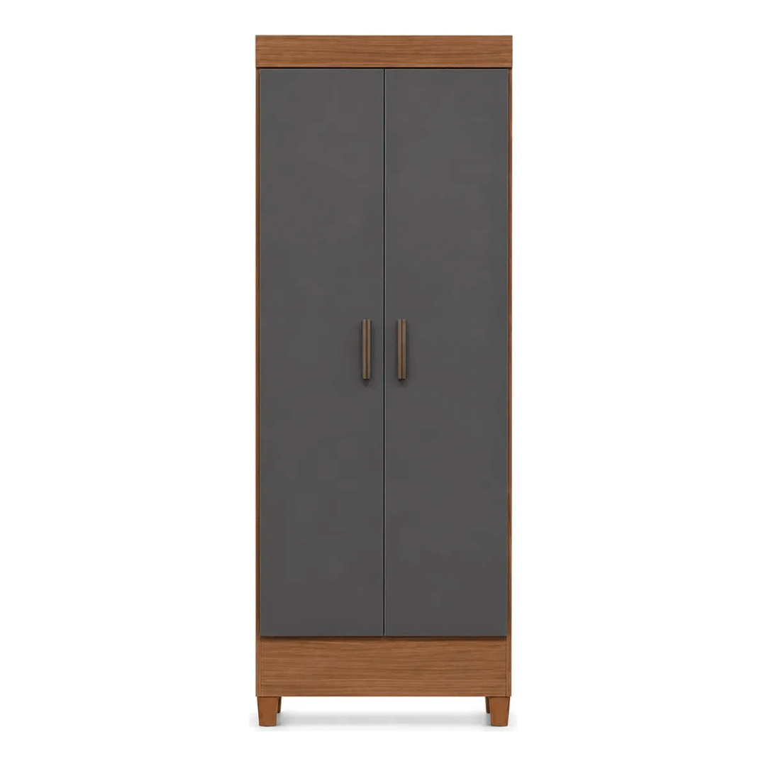 Ropero Multiuso Andira Fit 2 Puertas Jequitiba/Grafito 800462
