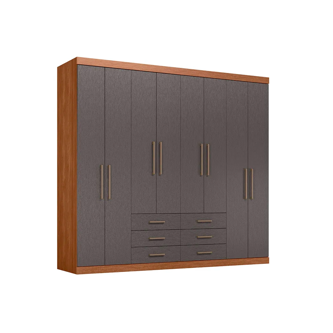 Ropero Andira Master 8 Puertas 152448E Jato/Grafite