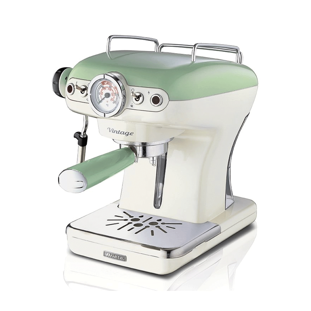 Cafetera Espresso Ariete Vintage 929/784 Crema/Verde