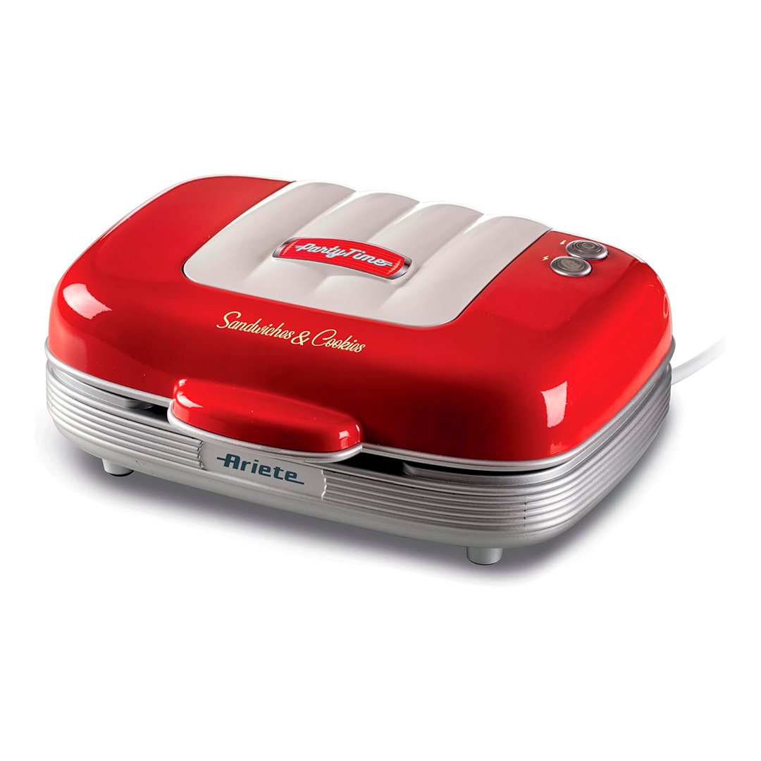 Sandwichera Ariete 3 en 1 929/875 Rojo
