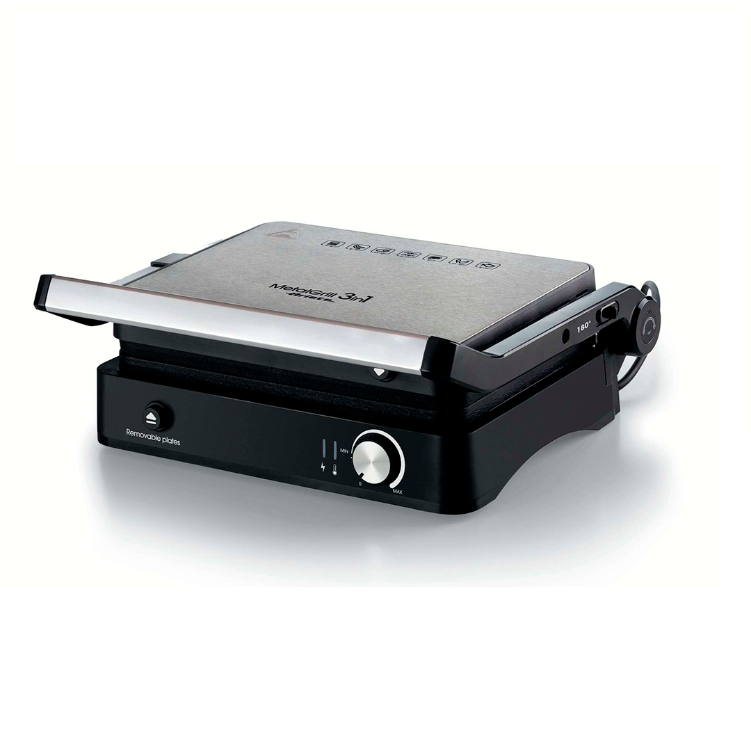 Tostadora Grill Ariete 3en1 Neg/Met 929/909