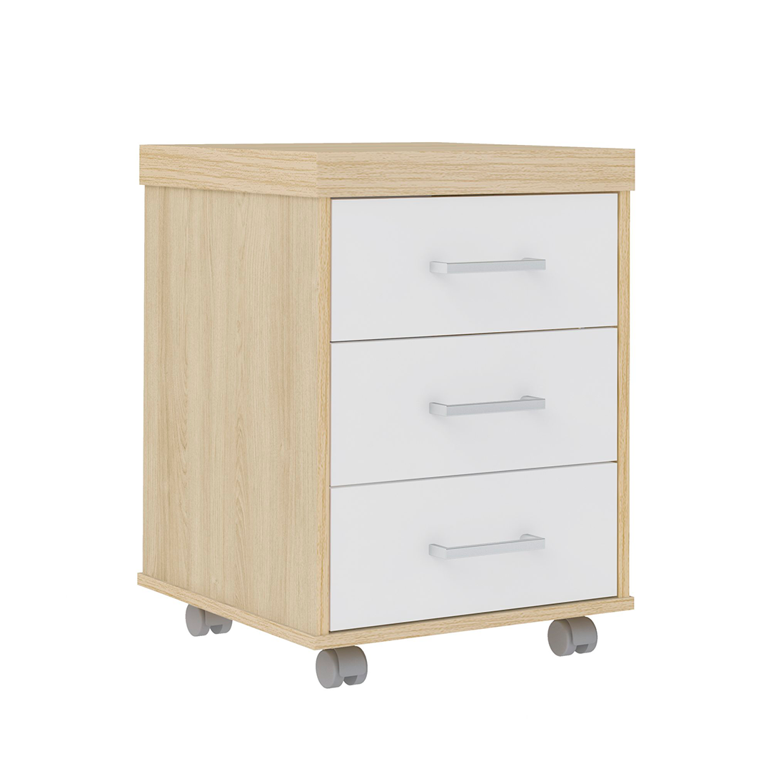 Gaveteiro Artany 6203 Tamb/Ejec 3 Cajones Rob/Bco