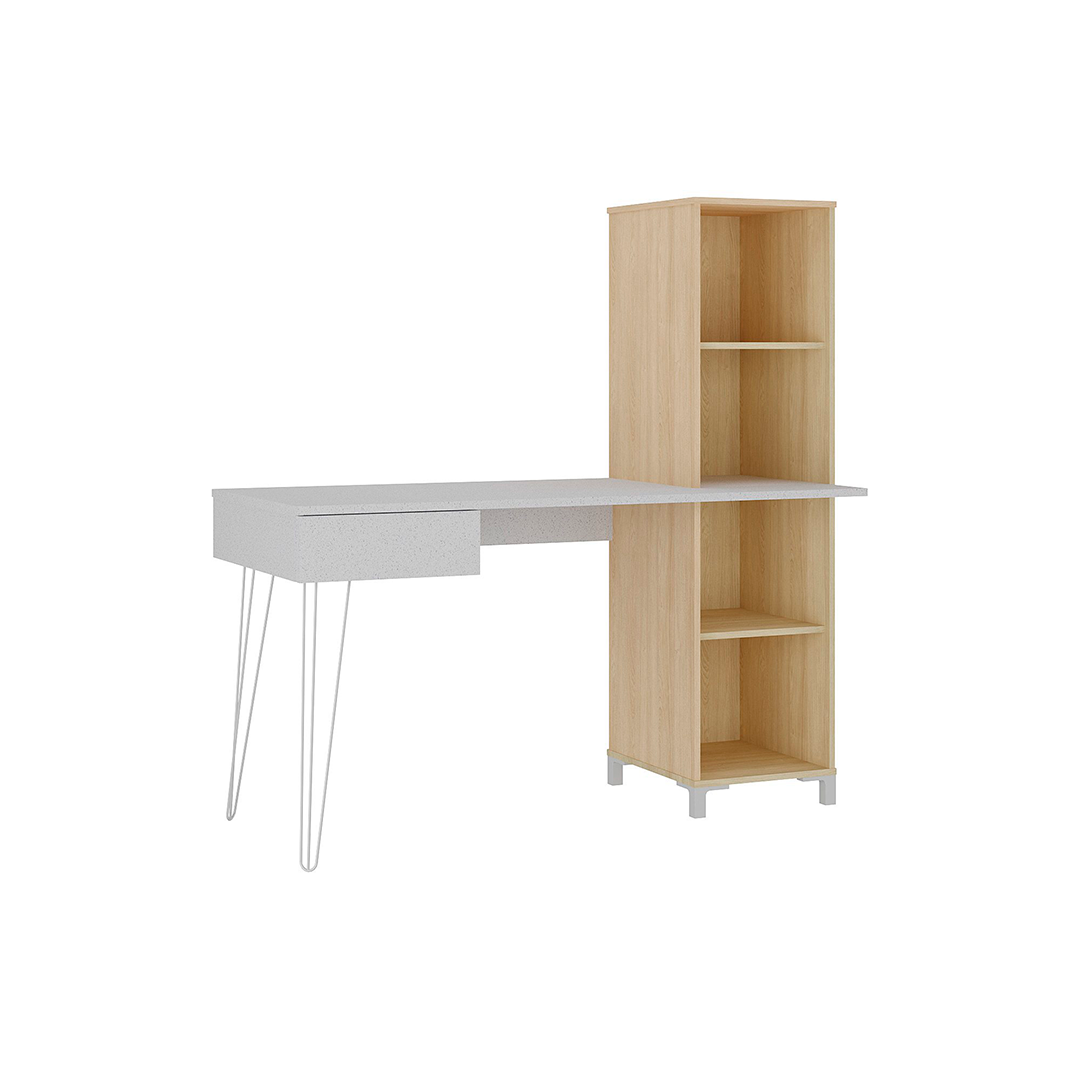 Mesa de Escritorio Artany 6301 Fusion Terraza/Roble