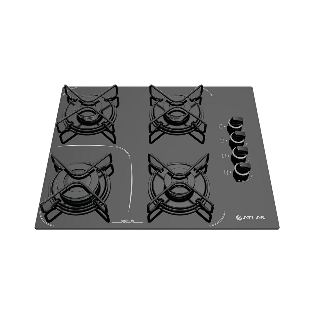 Anafe Cooktop Atlas Agile Normal 4 Hornallas