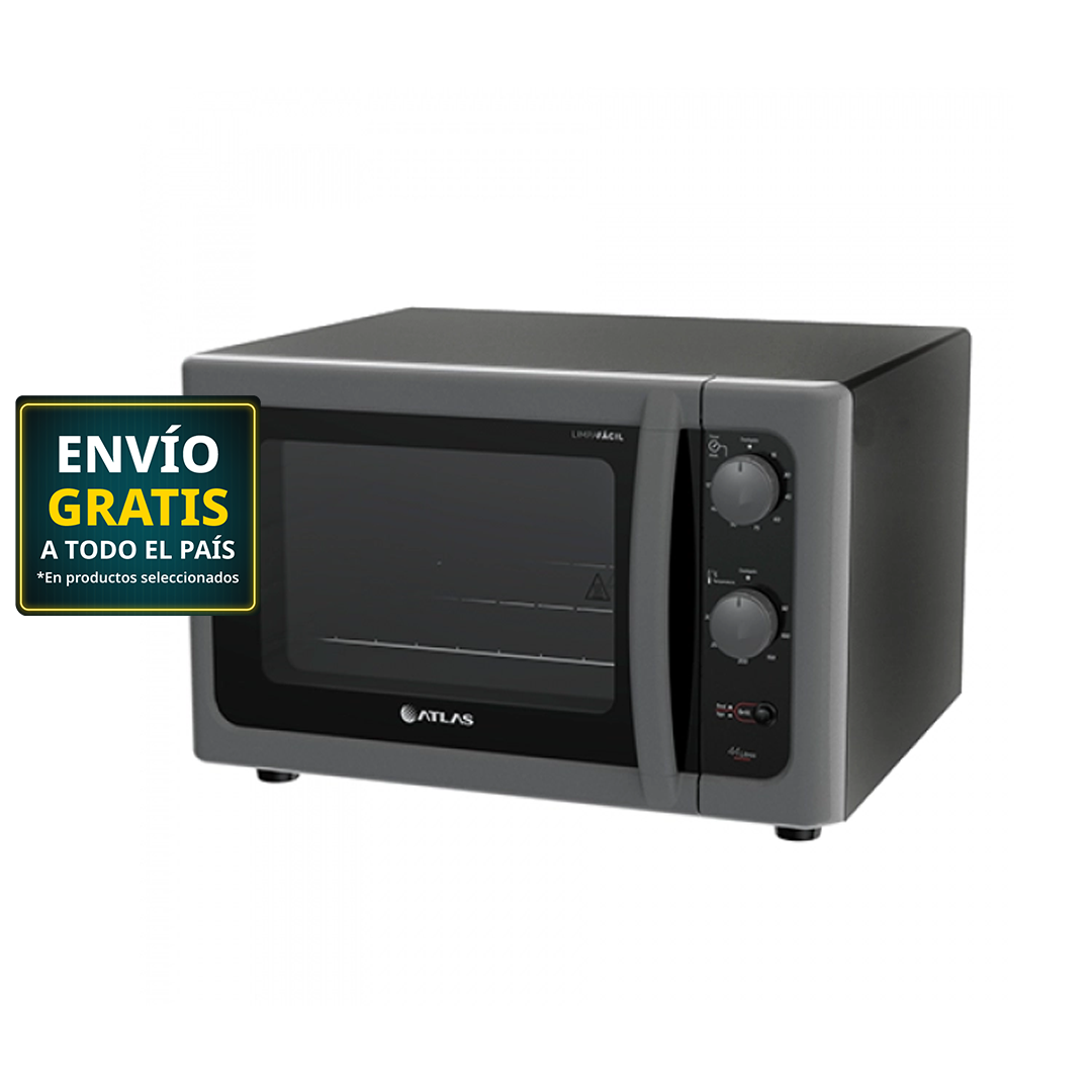 Horno Eléctrico  Atlas Titanio 44 Lts.