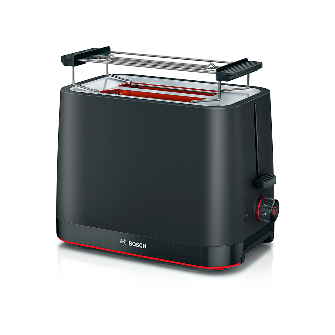 Tostadora Bosch TAT3M123 2 Panes Negra