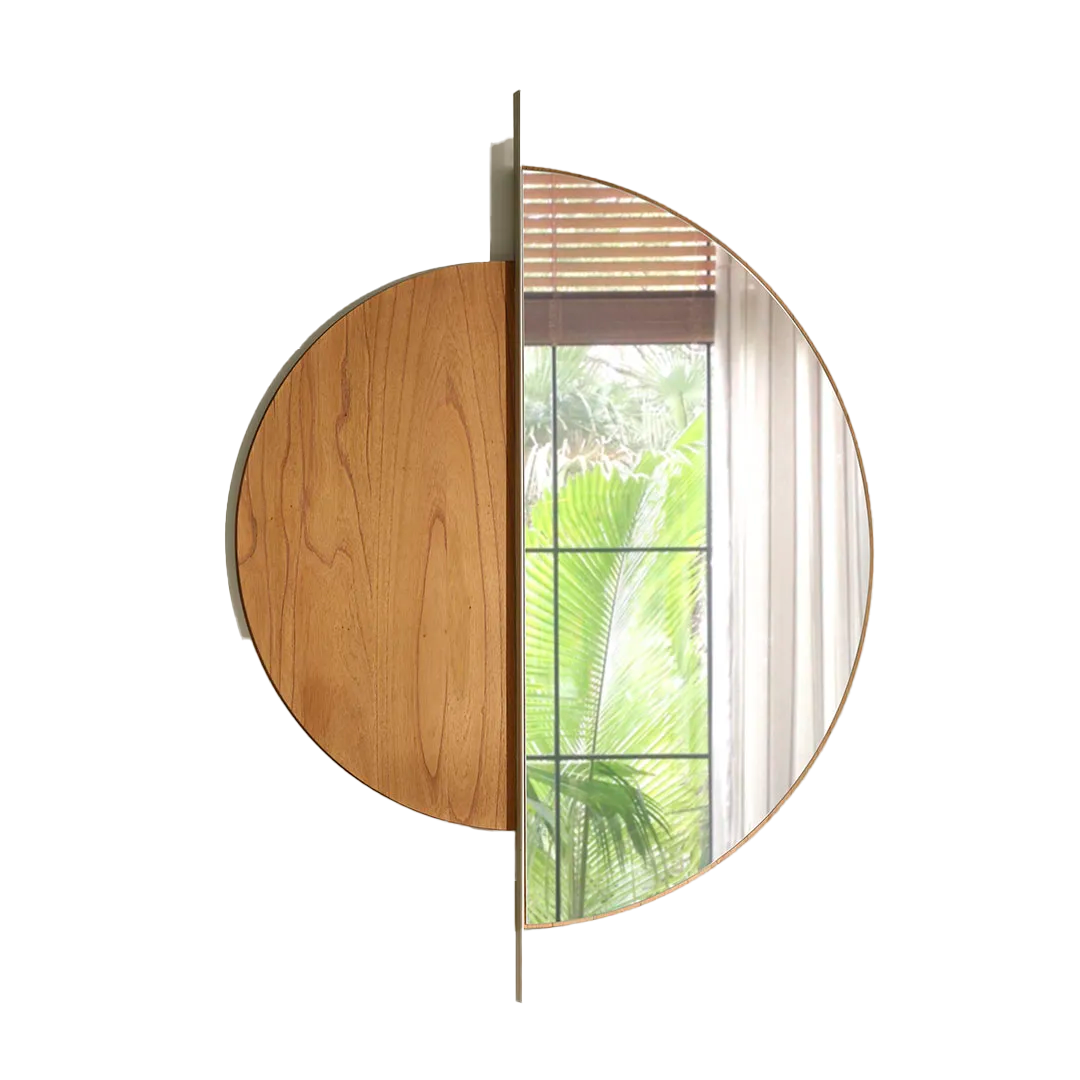 Espejo Decorativo CCL CL-2311 Miel Metal Dorado