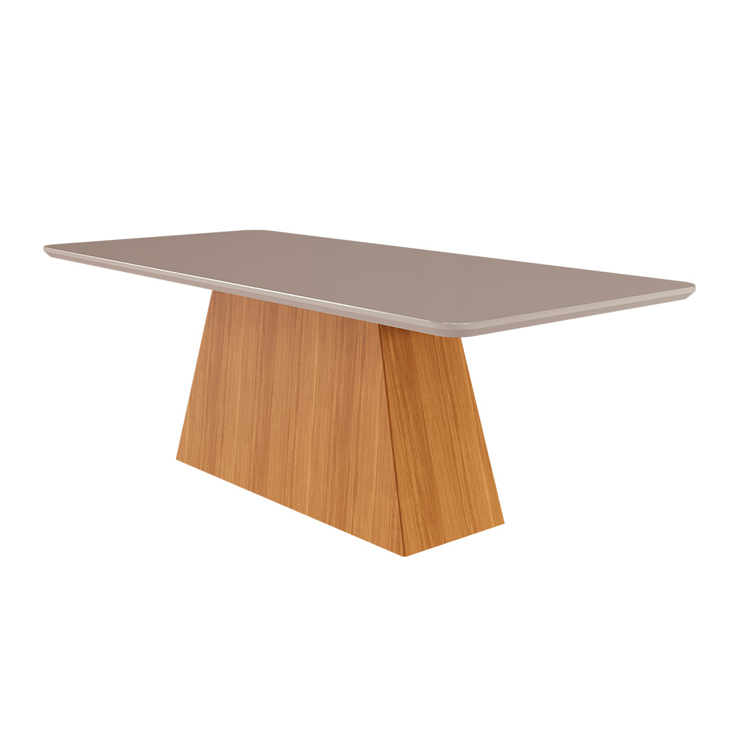 Mesa de Comedor Cimol Helen 210 cm Nature/Creme