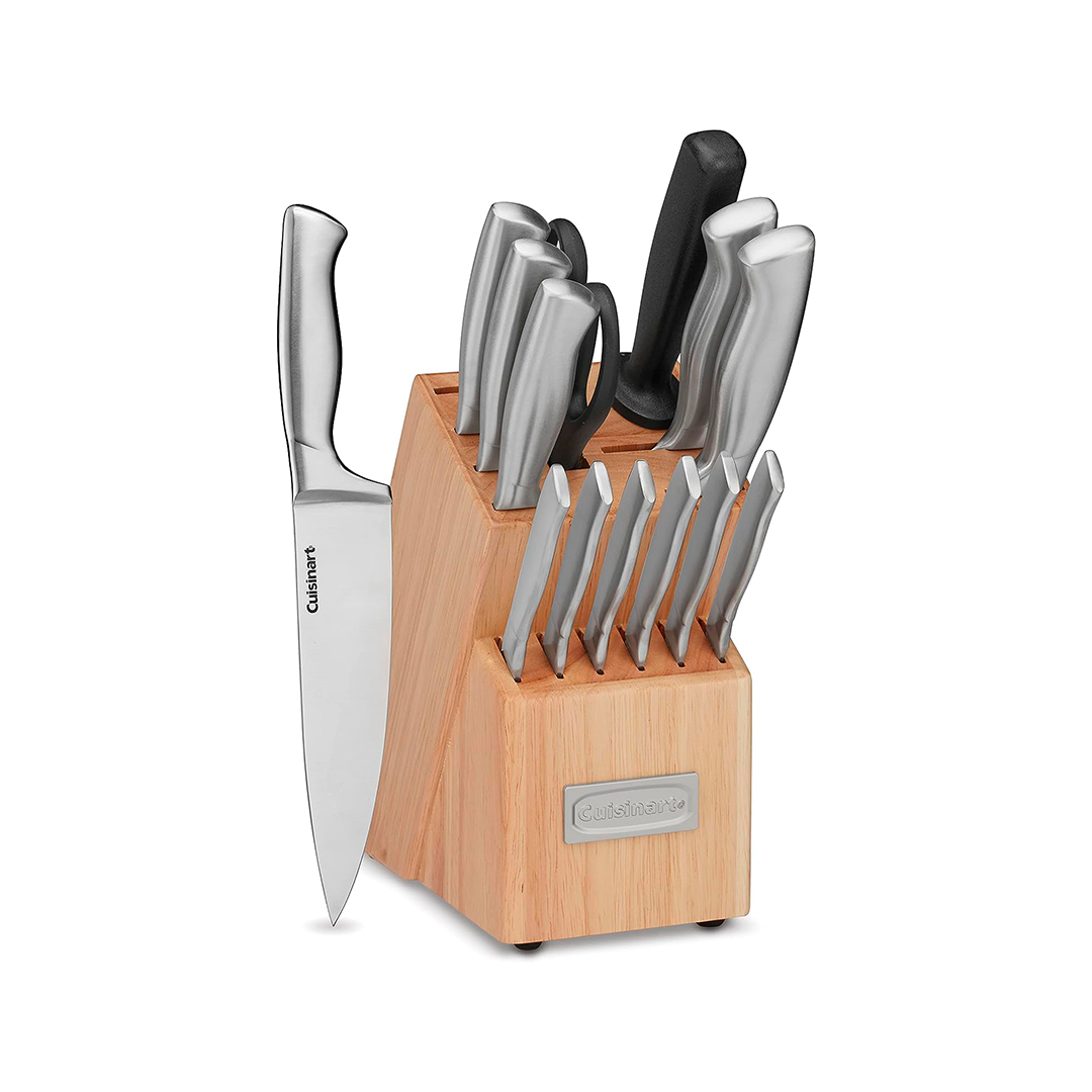 Juego de Cuchillos Cuisinart C77SS-15PK 15 Pzs Inox