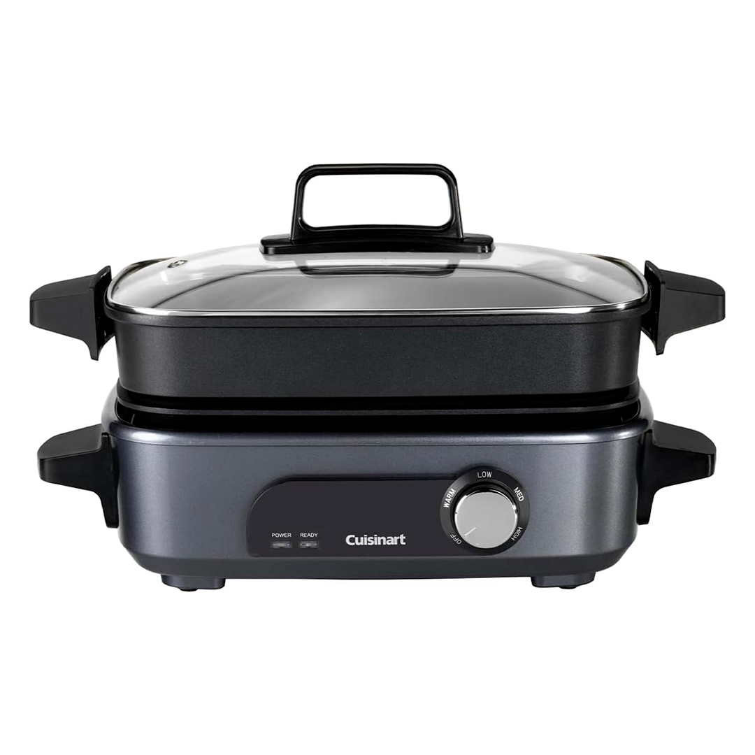 Grill MultiCooker Cuisinart GRMC3E C/Olla a Vapor
