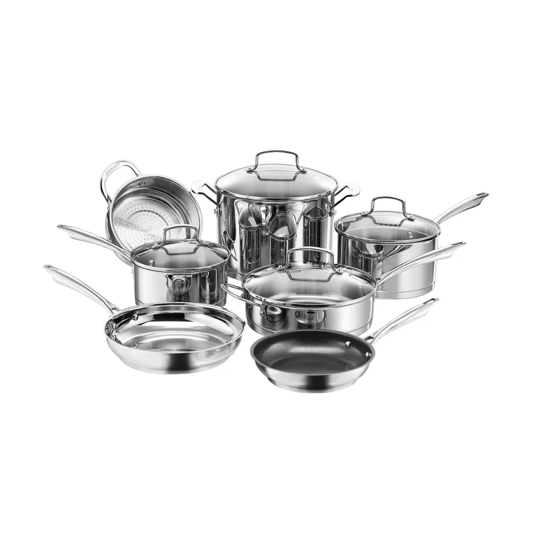 Juego de Sartén Cuisinart Profesional 11PC INOX 89-11