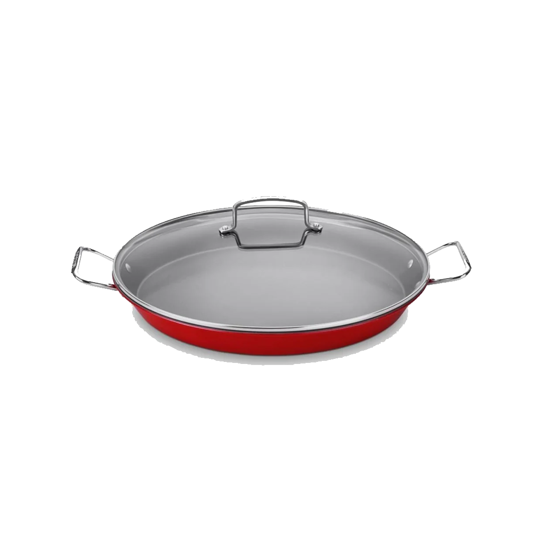 Paellera Cuisinart ASP-38CR 38cm Roja
