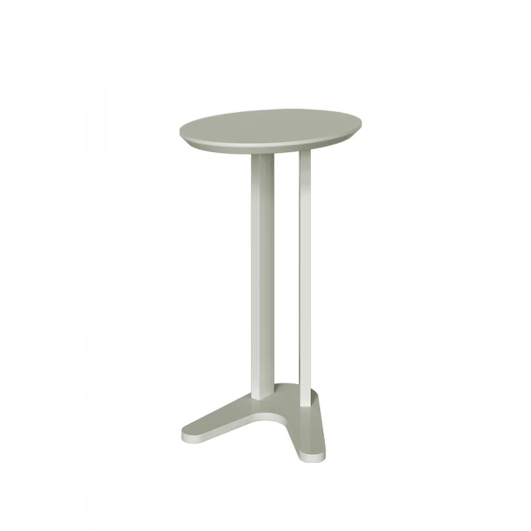 Mesa Lateral Dalla Costa 60 Cm. Off White