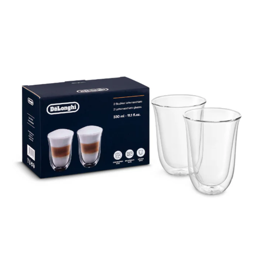 Juego de 2 vasos Delongghi Latte DLS312