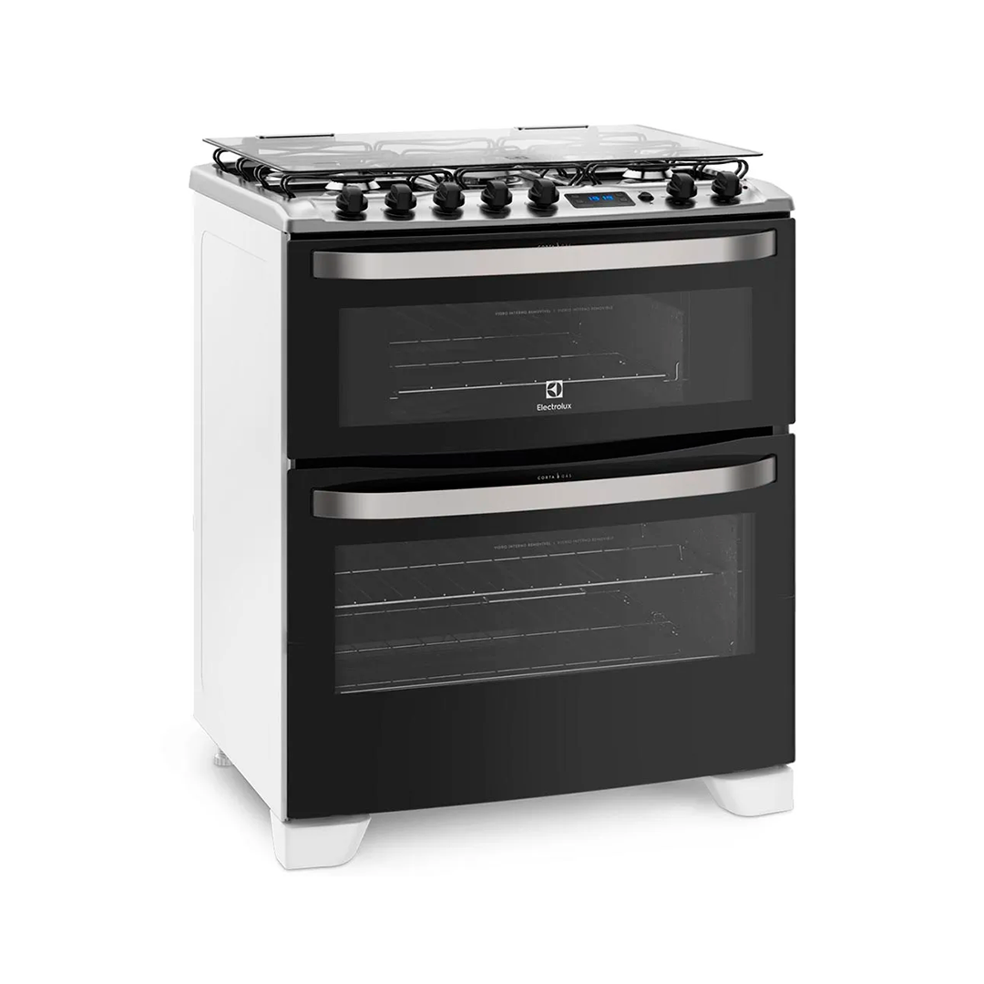 Cocina Electrolux 76DBR 5 Hornallas Blanco