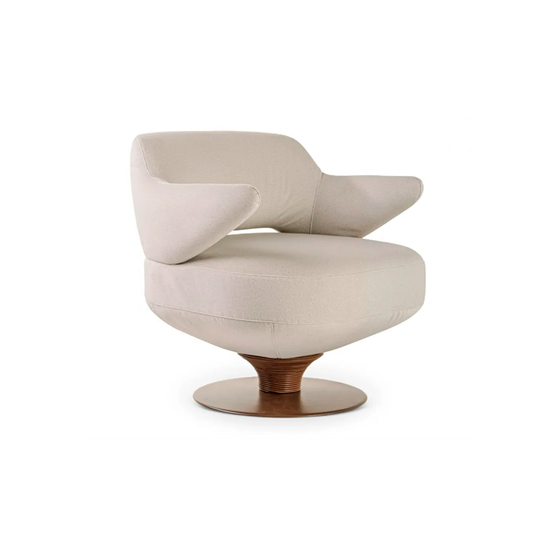 Poltrona Enele Cordel FX06 Base Corten