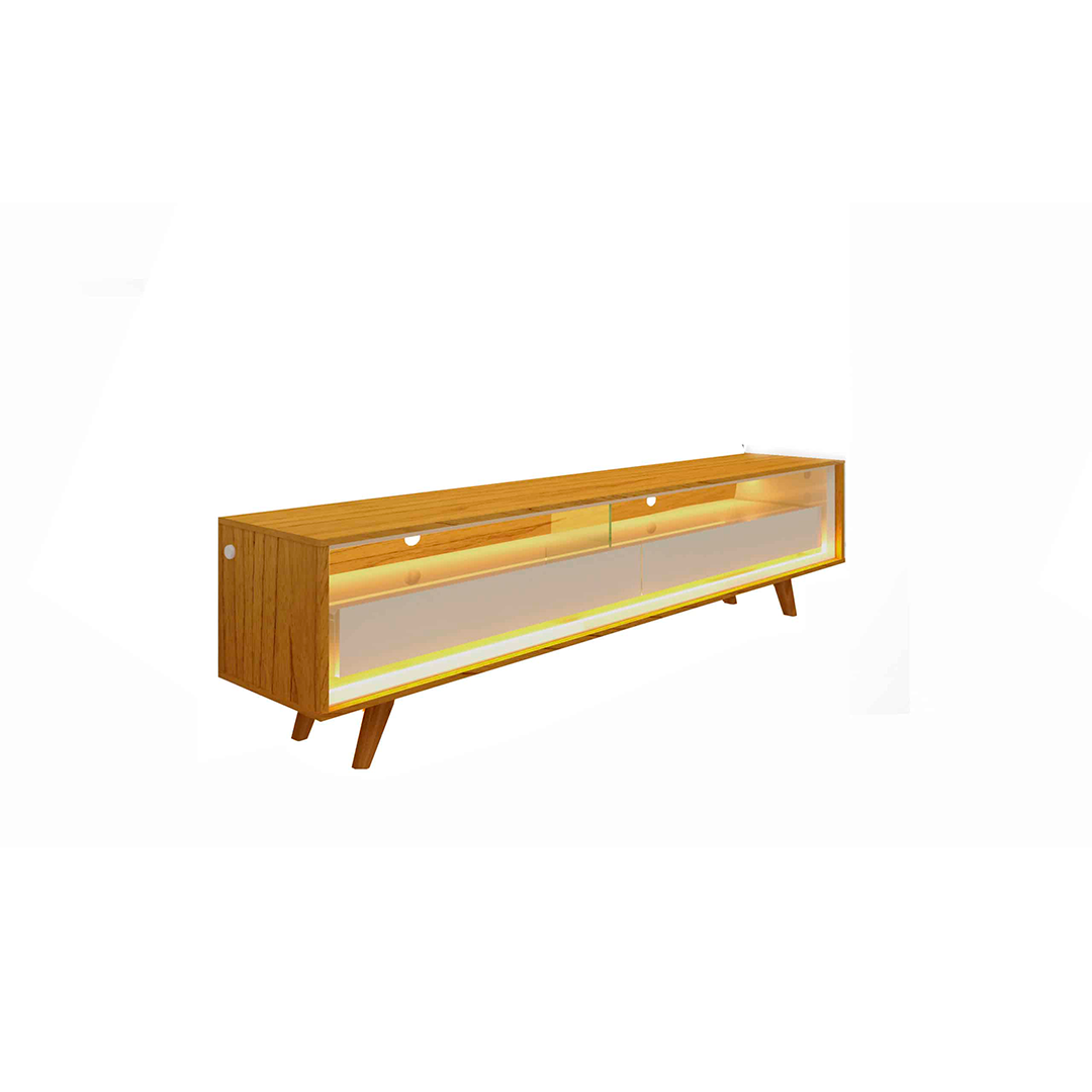 Rack para Tv Gelius Requinte Hasta 55" C/Led Nat/Ow