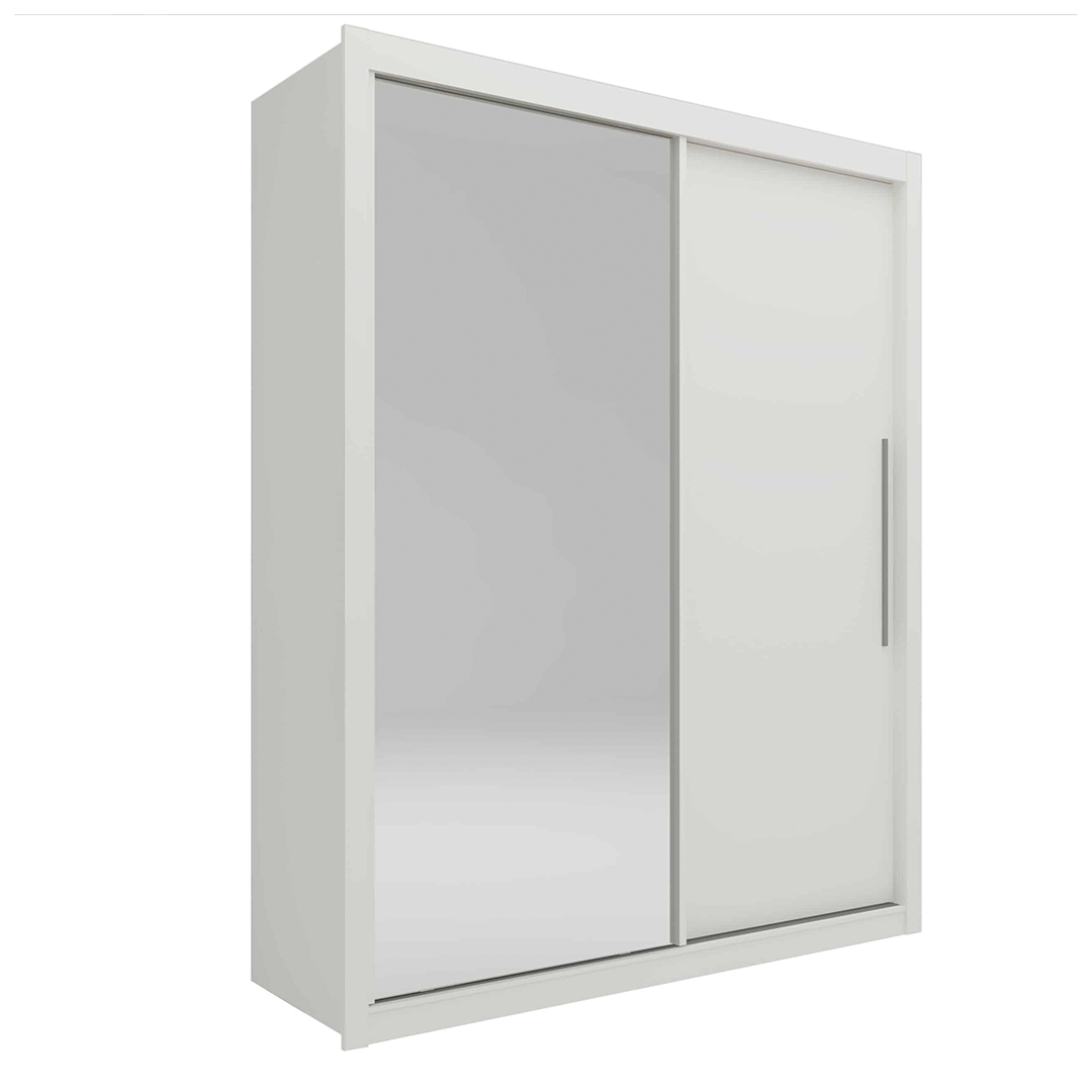 Ropero Gelius Royale 2 Puertas C/Espejo Blanco