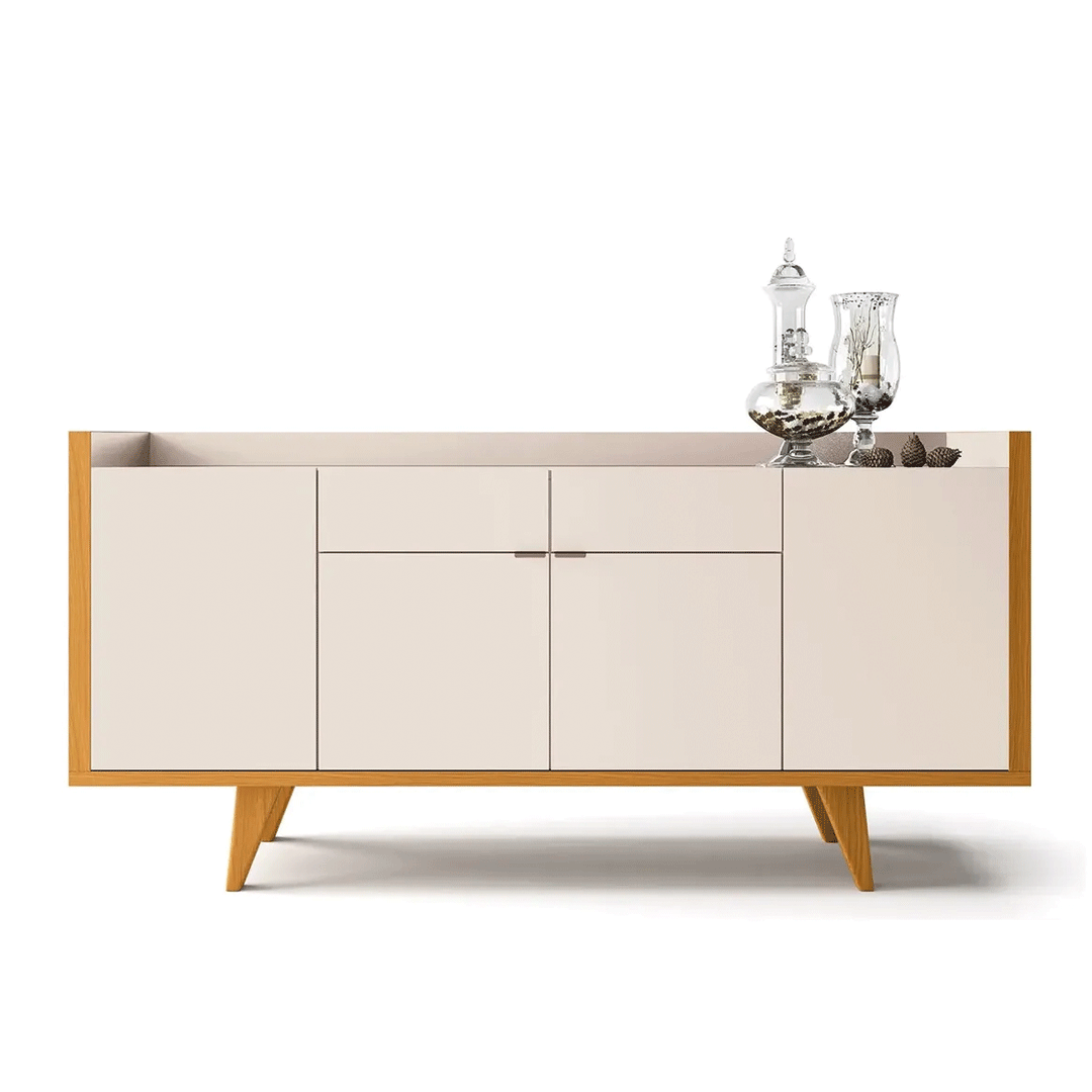 Buffet HB Melodia Off White/Cinamomo 8035