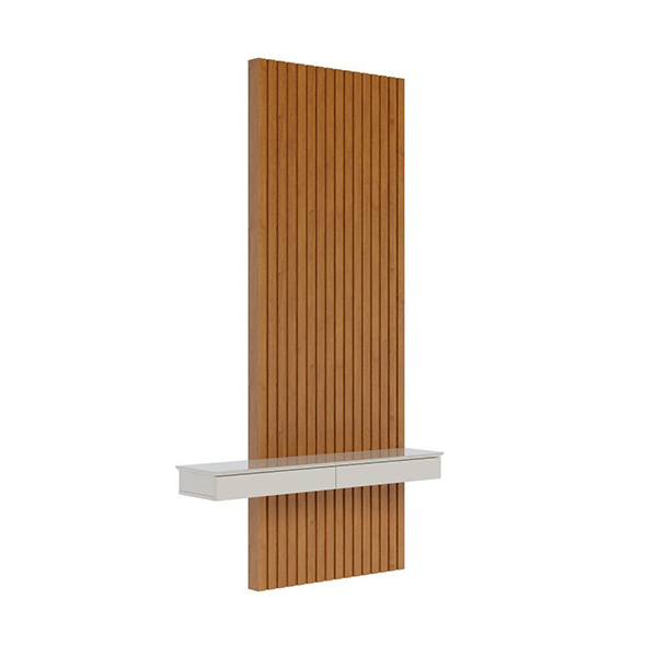 Aparador Imcal Ripado Slim Nature/Off White