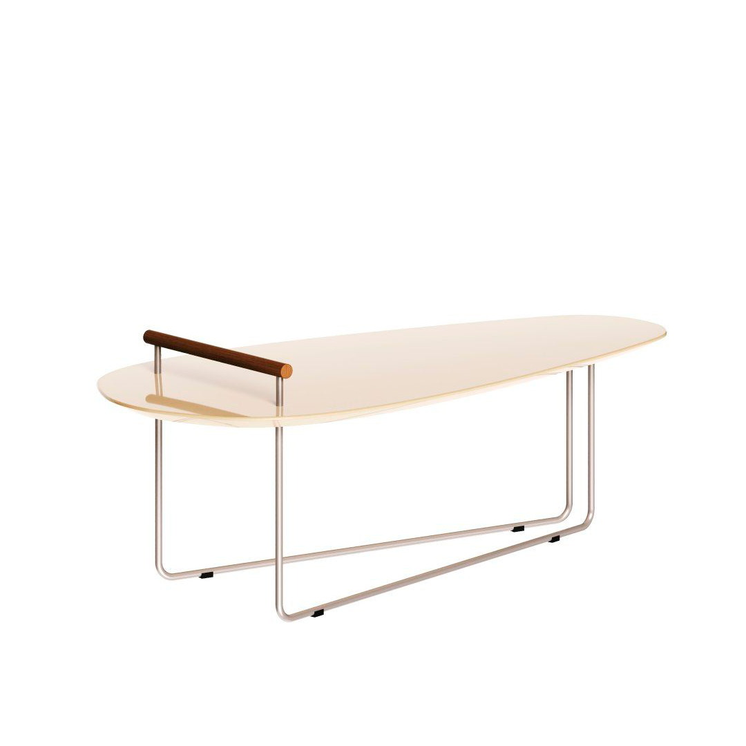 Mesa Centro Imcal Side G Off White Vidrio/30032