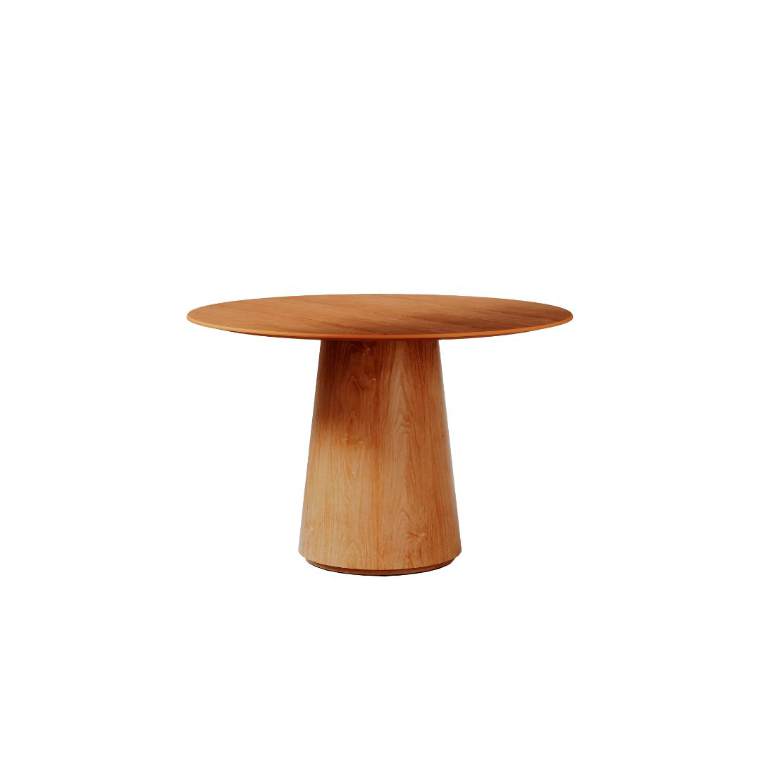Mesa de Comedor Imcal Zara 135 cm Red Cinamo