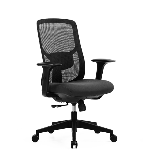 Silla de Escritorio Jane CH-523B S/Cabezal Negro