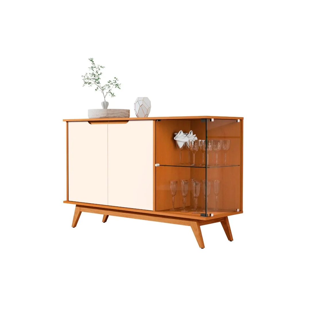 Buffet JB Tucuma 3 Puertas Nature/Off White 32694