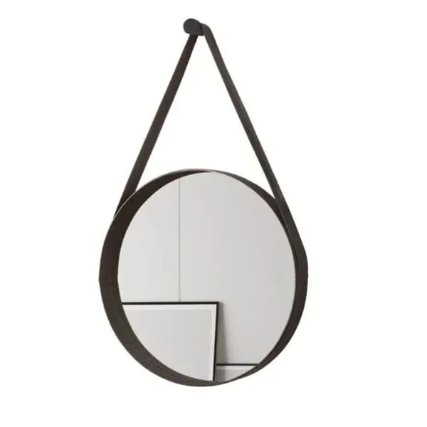 Espejo JB Castañeira Luxo de 80cm 32527 Negro
