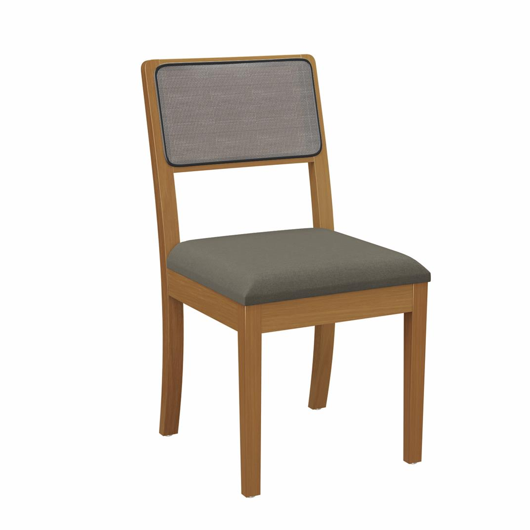 Sillas de Comedor Kappesberg Lola 2 Unidades Lino/Gris 001CA-A031A