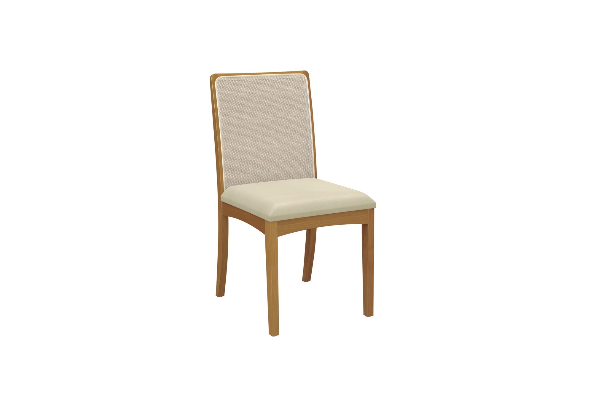 Sillas de Comedor Kappesberg Lara 6 Unidades Lino/Arena A052A