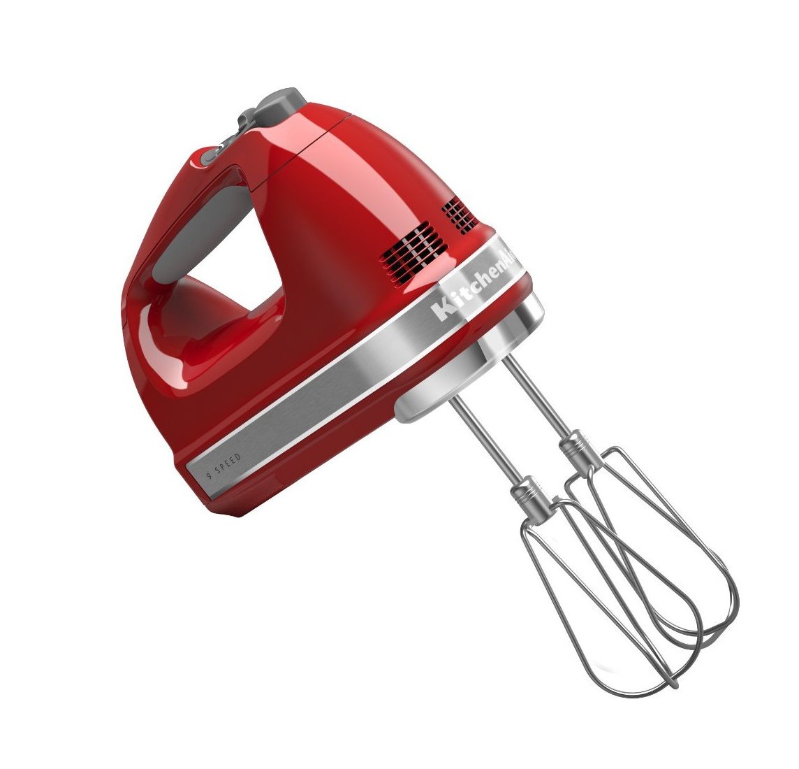 Batidora de Mano KitchenAid 5KHM9212EER con 9 Velocidades Rojo