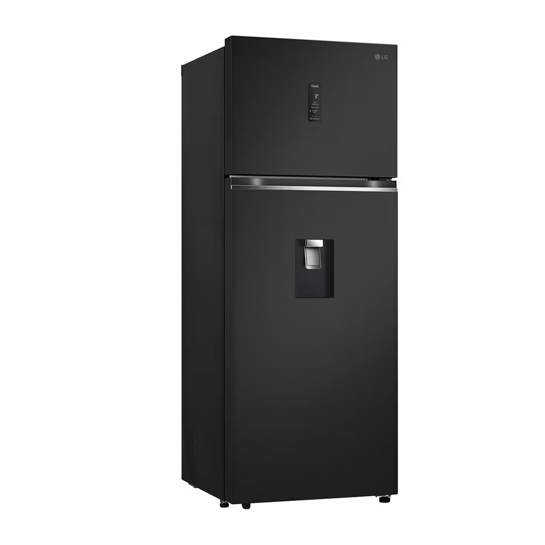 Heladera LG VT45APM Frío Seco 449 Lts C/Dispenser Negro