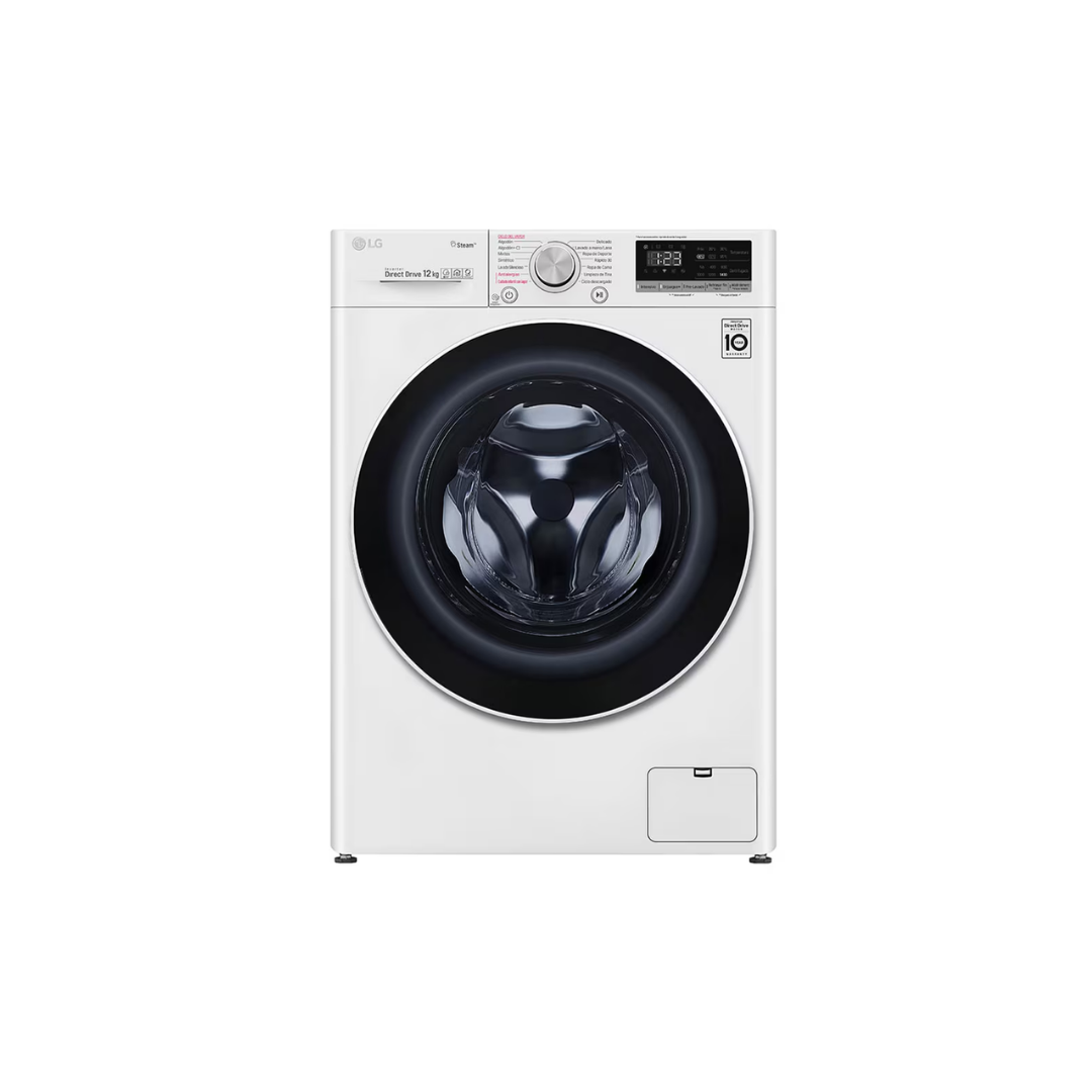 Lavarropas LG WM12WVC4S6 12 kg Carga Frontal Inverter Blanco