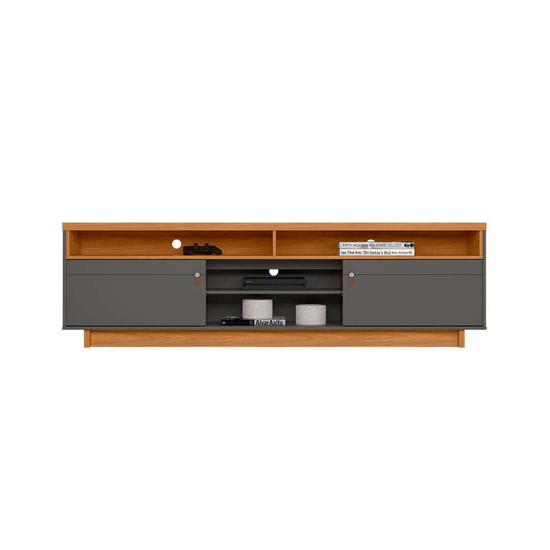 Rack para Tv Linea Aracatuba Hasta 65" Nat/Plomo