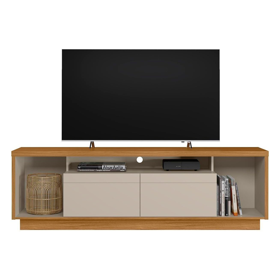 Rack para Tv Linea Cronos Hasta 75" Nature/Off White