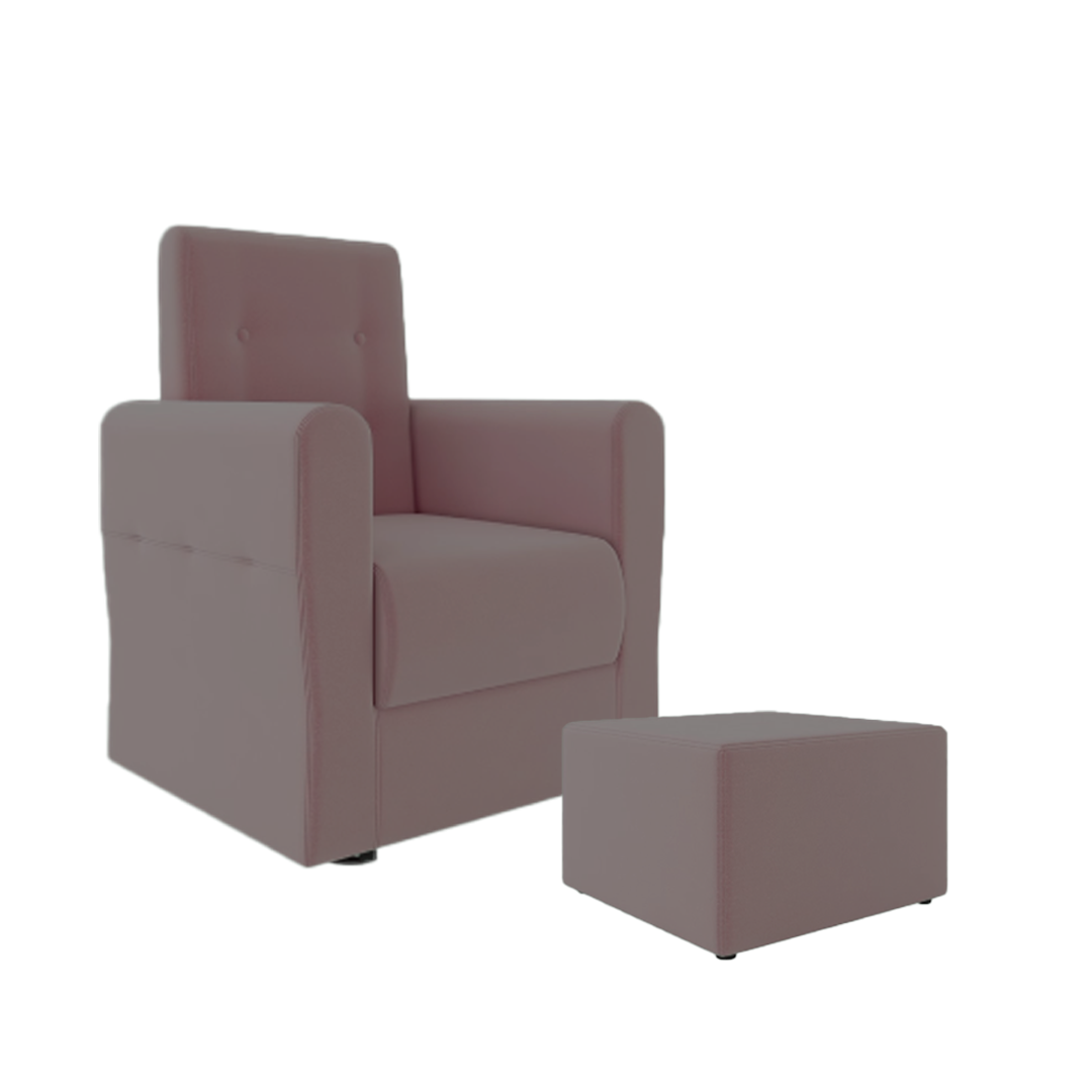 Poltrona Matrix Ninho Con Puff F-494