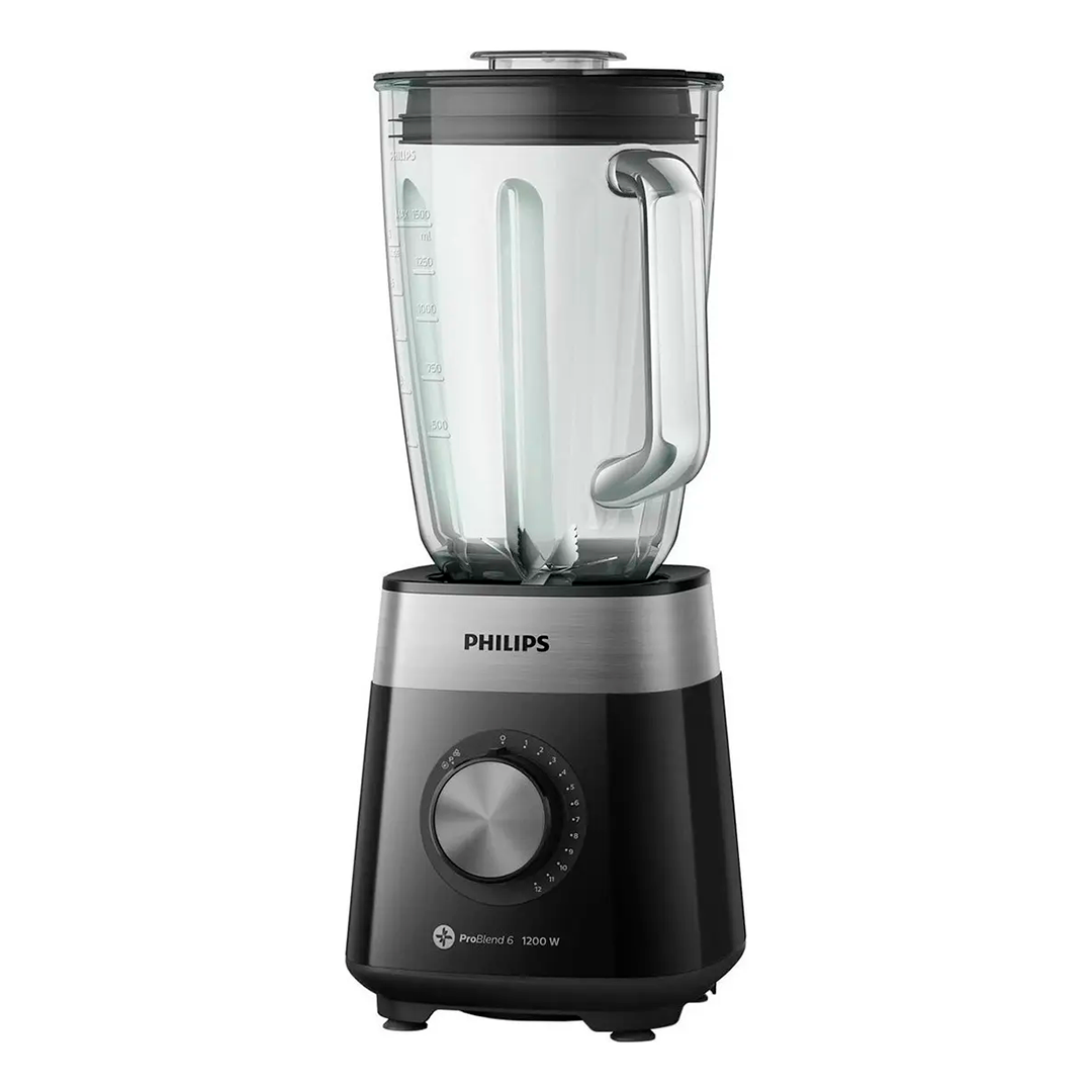 Licuadora Philips HR2242/90 12 Vel. 1200 W Negro