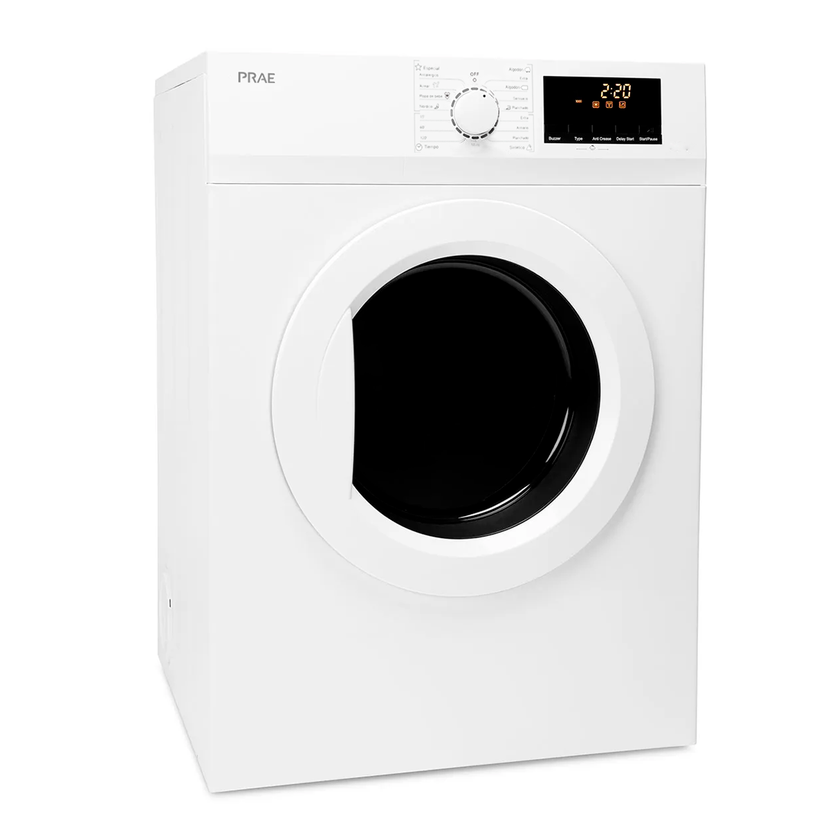 Secarropas PRAE PRT5 9 Kg C/Frontal Blanco