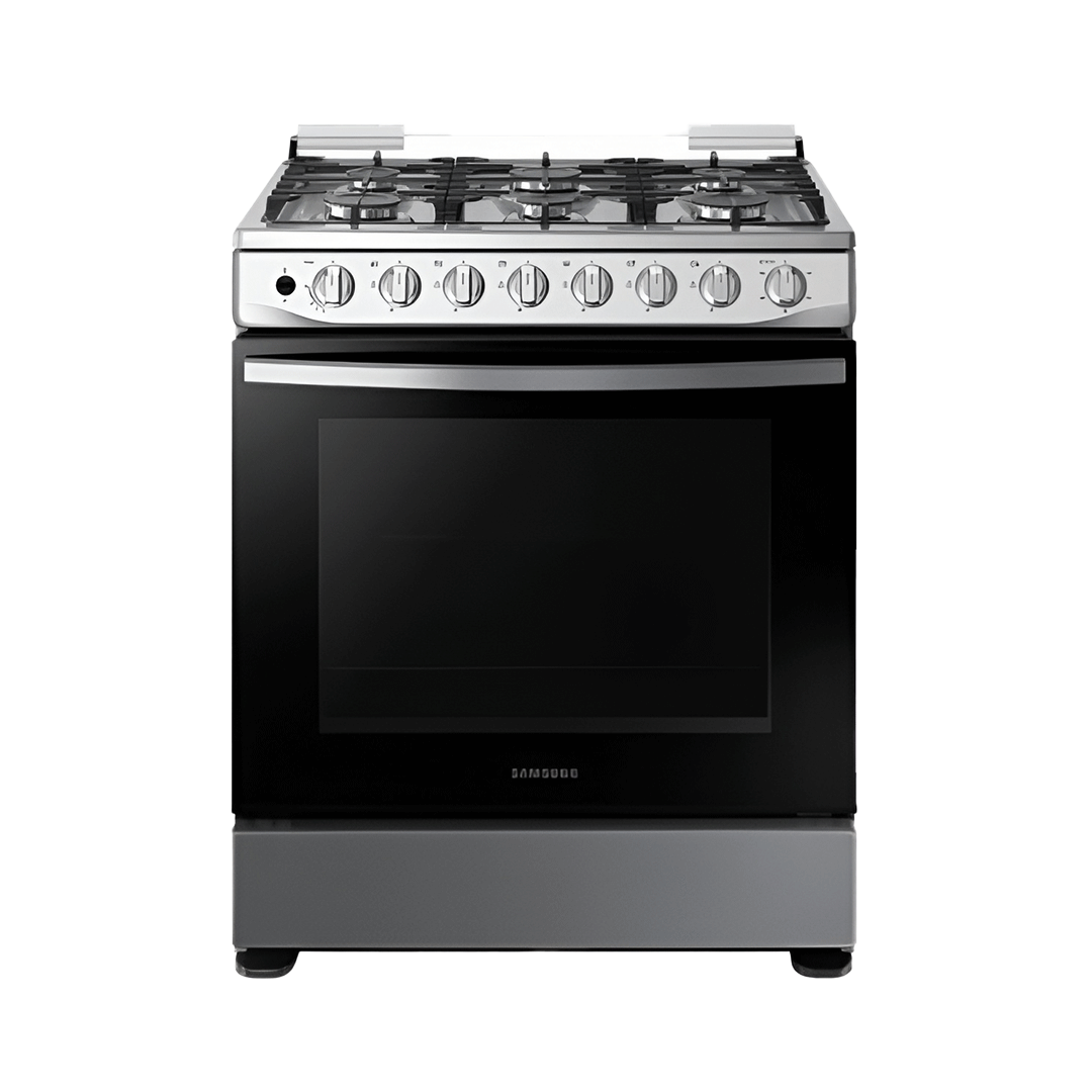 Cocina a Gas Samsung NX52A5411CS 6 Hornallas Negro