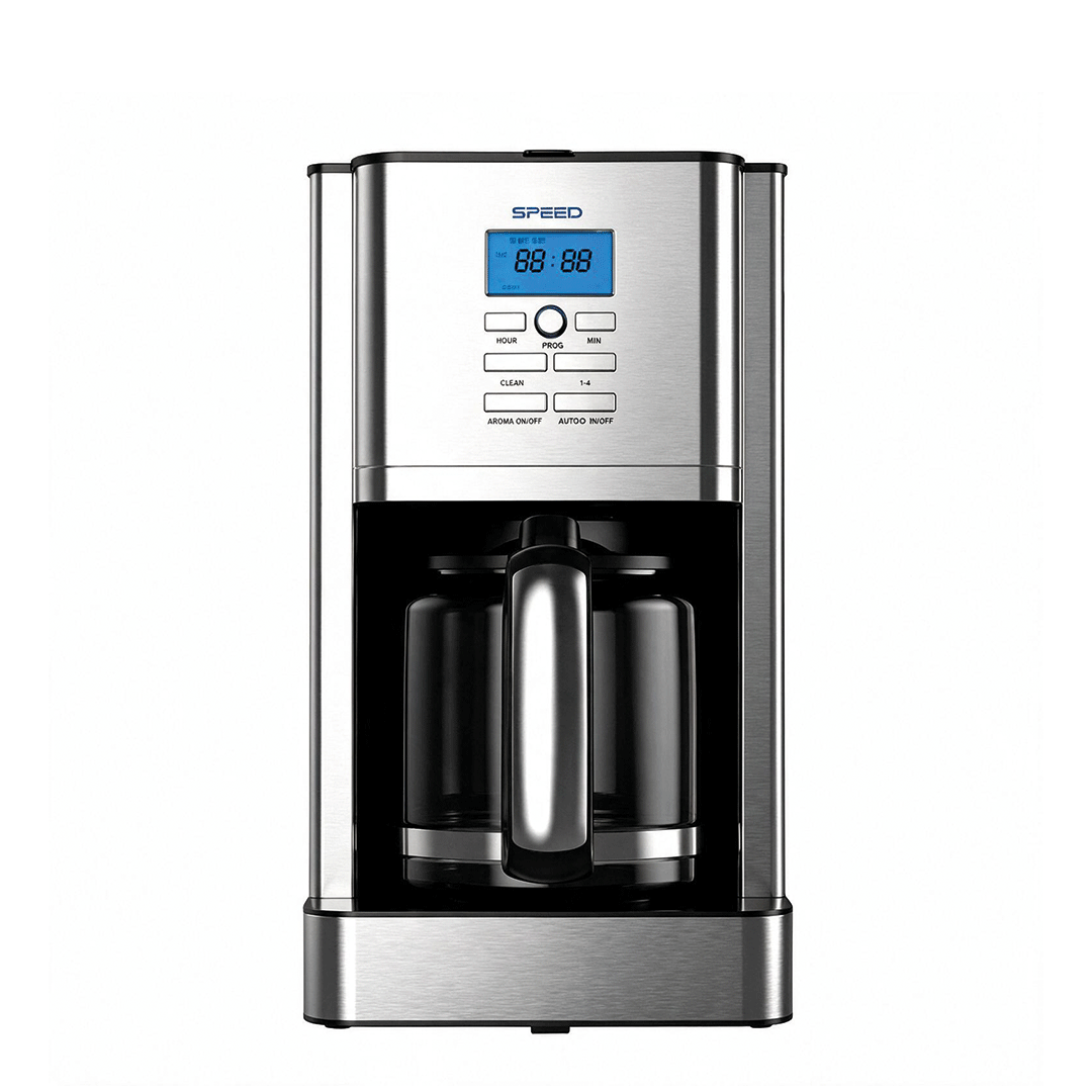 Cafetera de Goteo Speed 1.8 Lts C/Timer Digital Gris