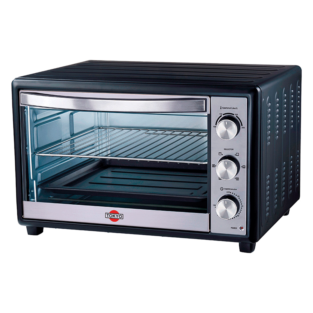 Horno Eléctrico Tokyo Listo Plus 46 Lts Negro