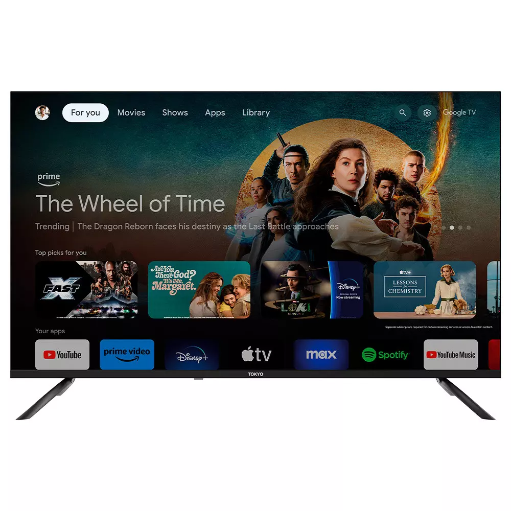 Televisor Smart Tokyo 50" TOKUF50GTV Frameles FHD 4K