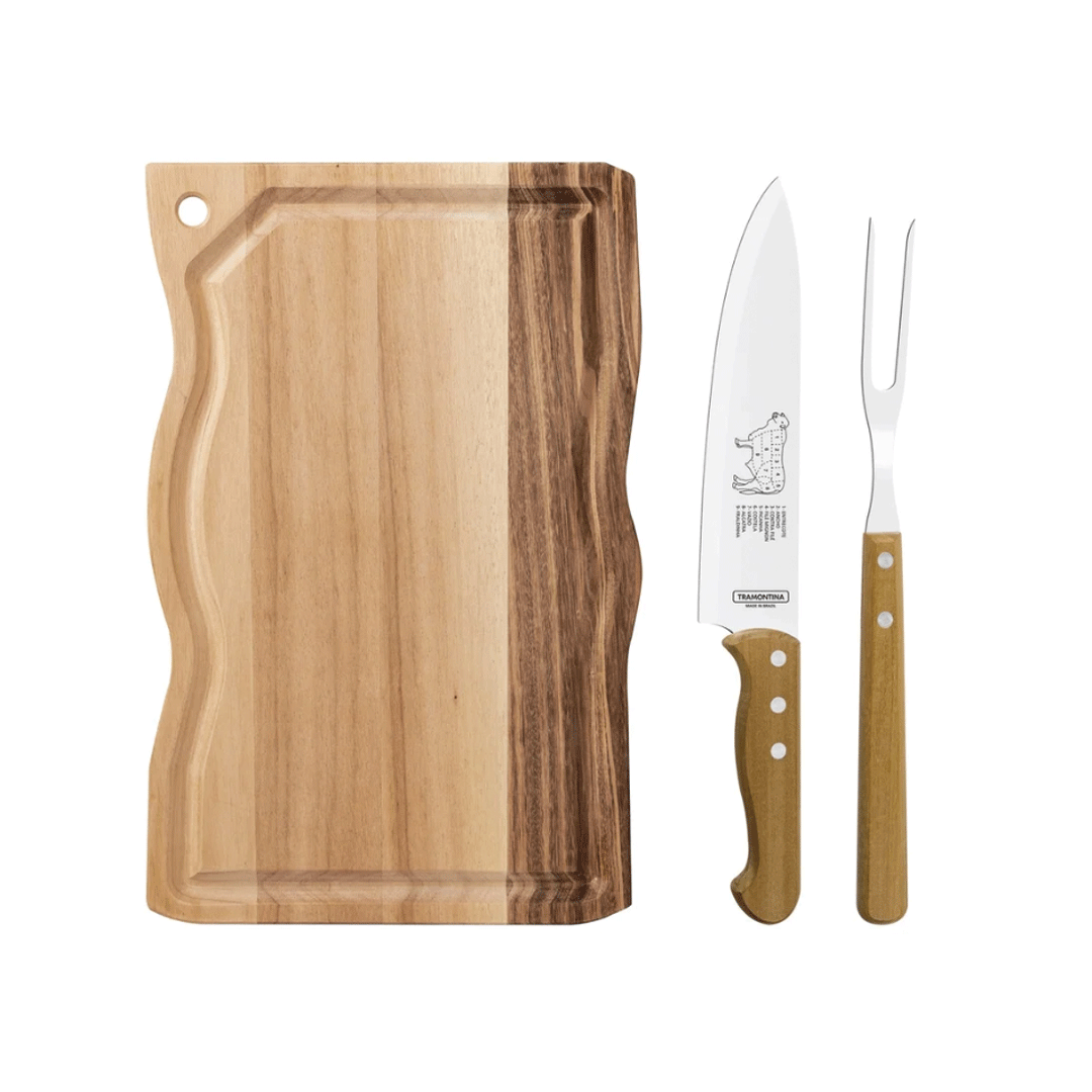 Juego p/ Asado Tramontina 3 Piezas 223982
