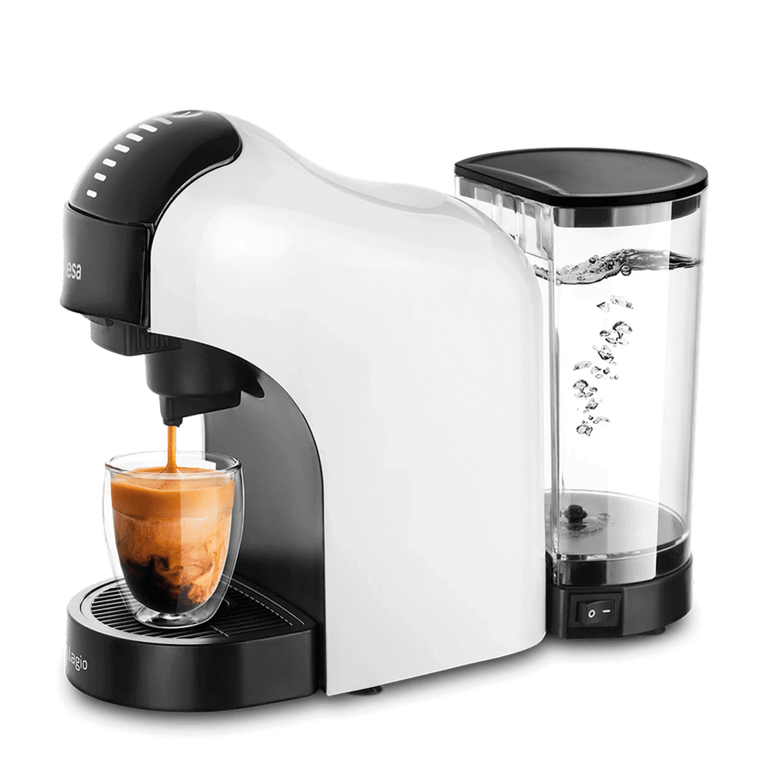 Cafetera Multicápsula Ufesa Bellagio Blanco